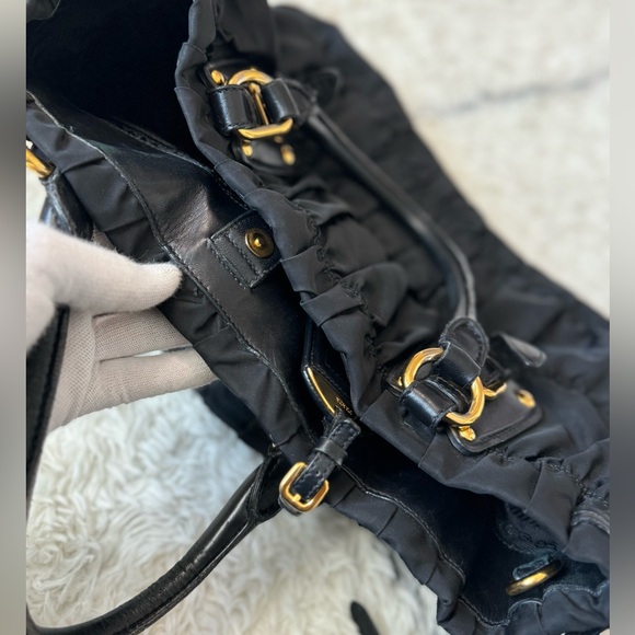 Prada Nylon Tessuto Two-Way Tote Bag - Picture 11 of 13